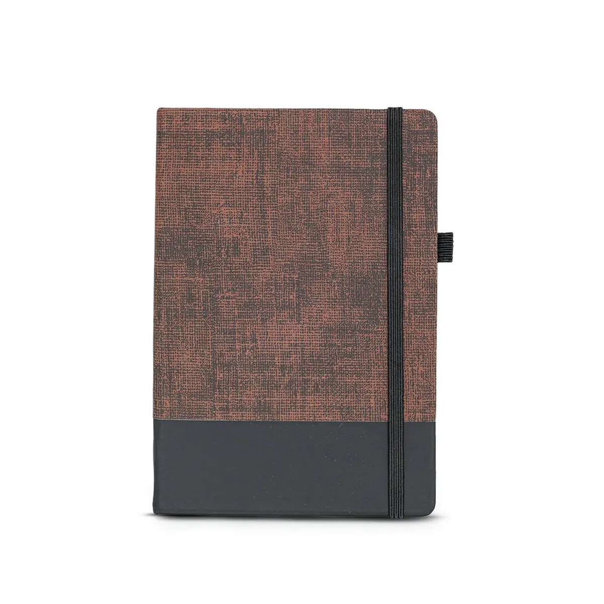 two tone pu leather notebook