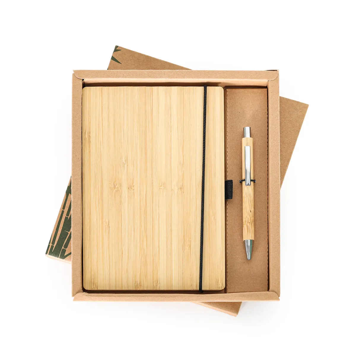 Bamboo Notebook Set