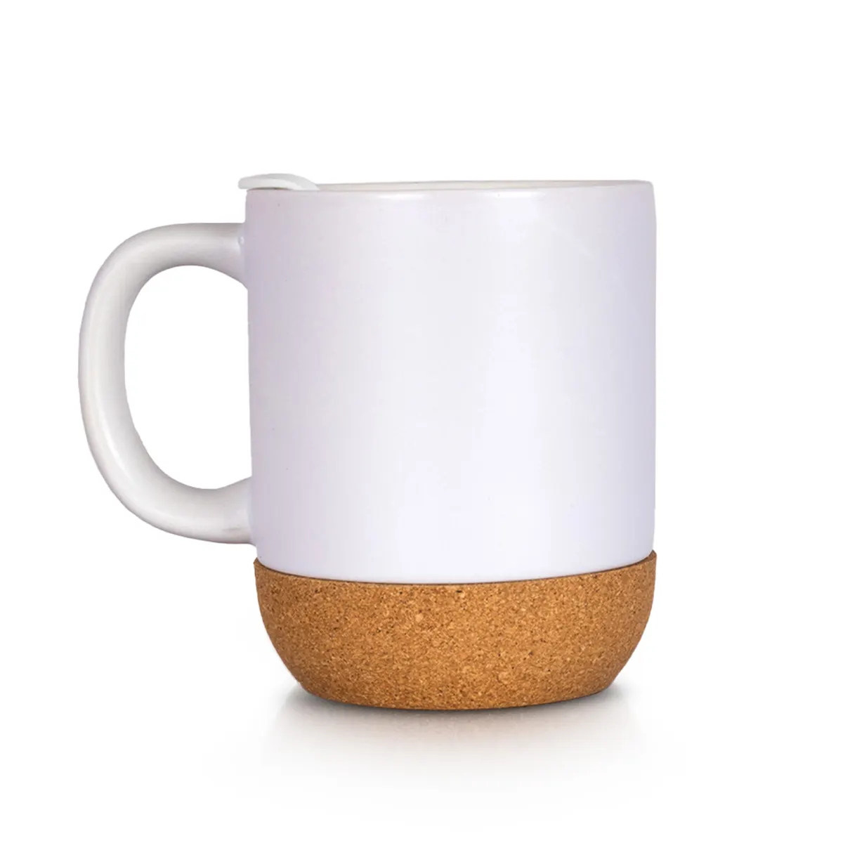 Ceramic Mug with Cork Bottom