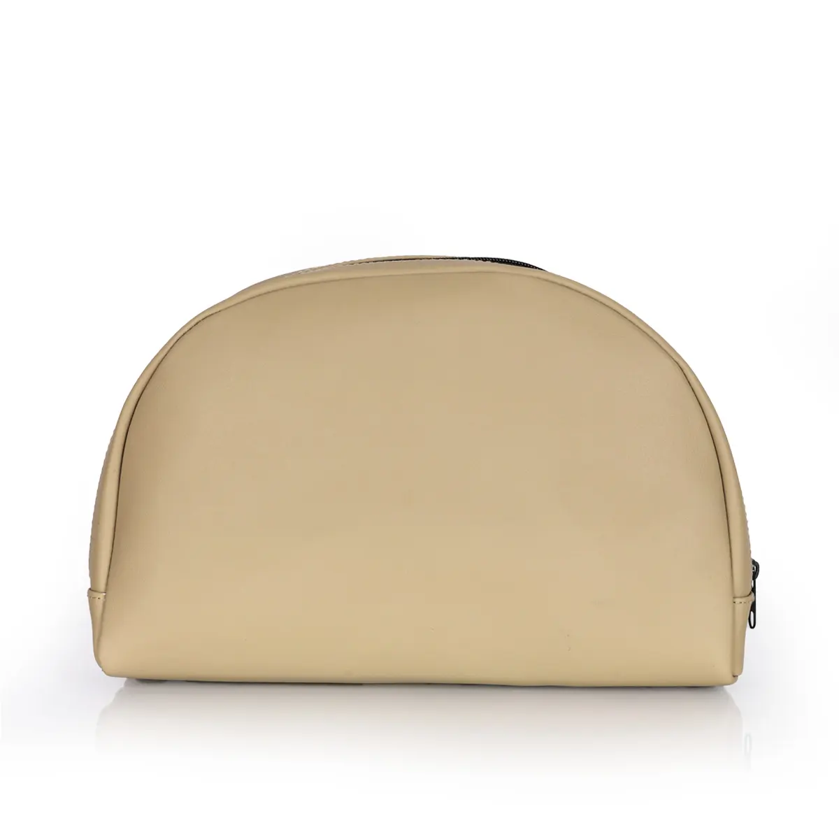 Beige Leather Pouch
